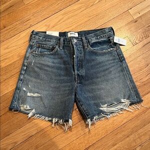 NWT Agolde Parker Long With Cuff size 27 vintage short
